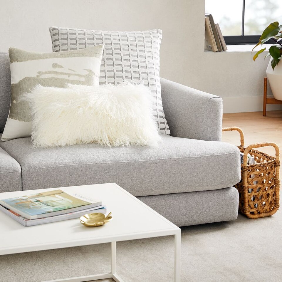 Mongolian Lamb Pillow Covers West Elm United Kingdom